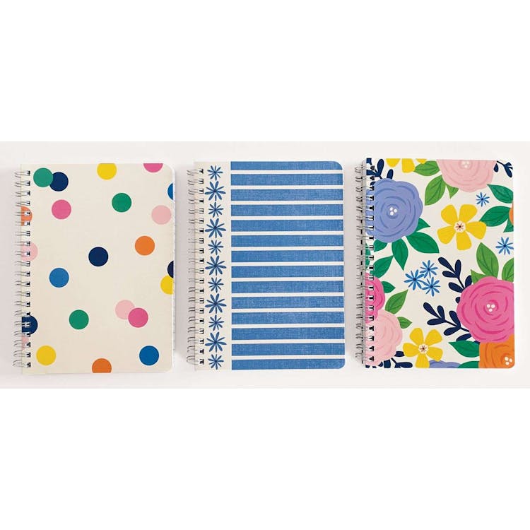 Personal Notebooks - 3 Fashion Covers 7" x 5" 1