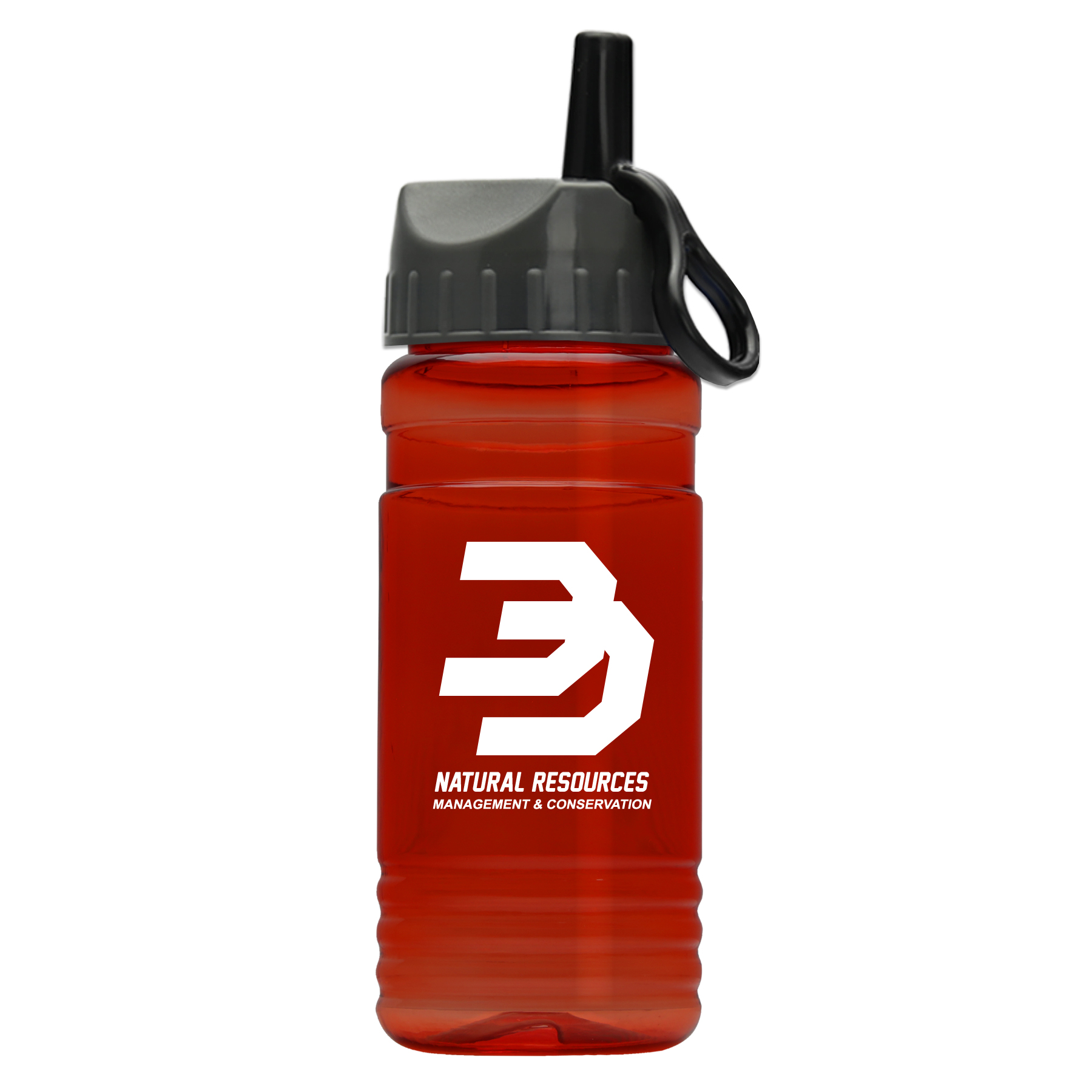 20 oz. UpCycle rPET Bottle With Flip Straw Ring 3