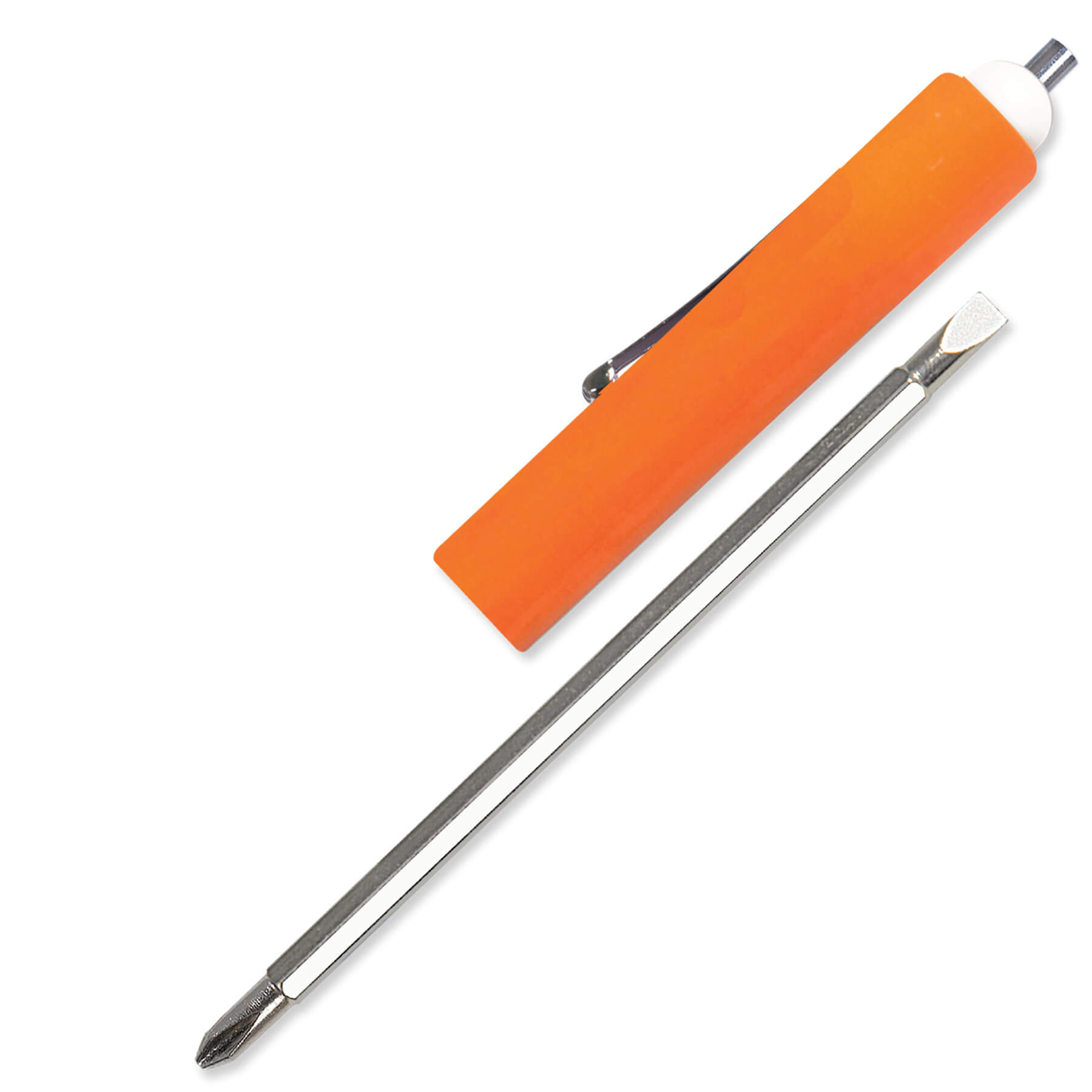 Jumbo Pocket Screwdriver Reversible Flat Blade + Magnet 14