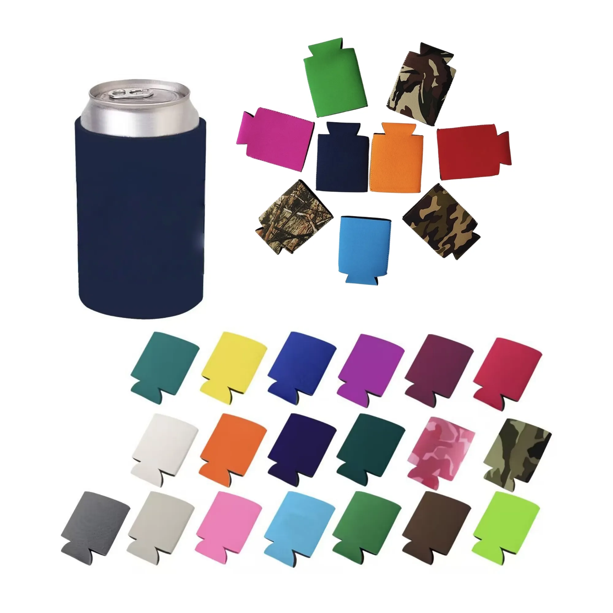 Custom Sponge Cup Sleeve, custom koozie with logo imprint 2