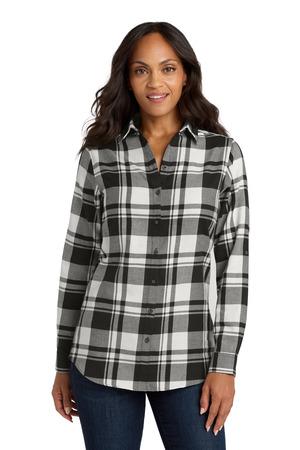 Port Authority Women's Plaid Flannel Tunic . LW668 10