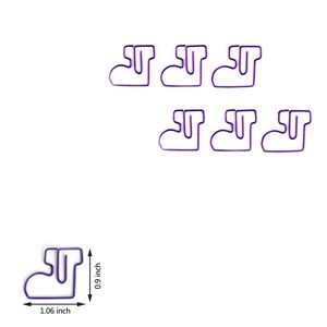 Christmas Sock Shaped Paper Clips with Tin Box 9
