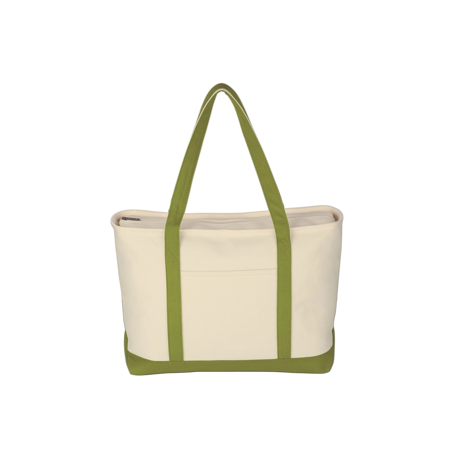 Large Cotton Canvas Boat Tote Bag, custom tote bag with logo imprint 4