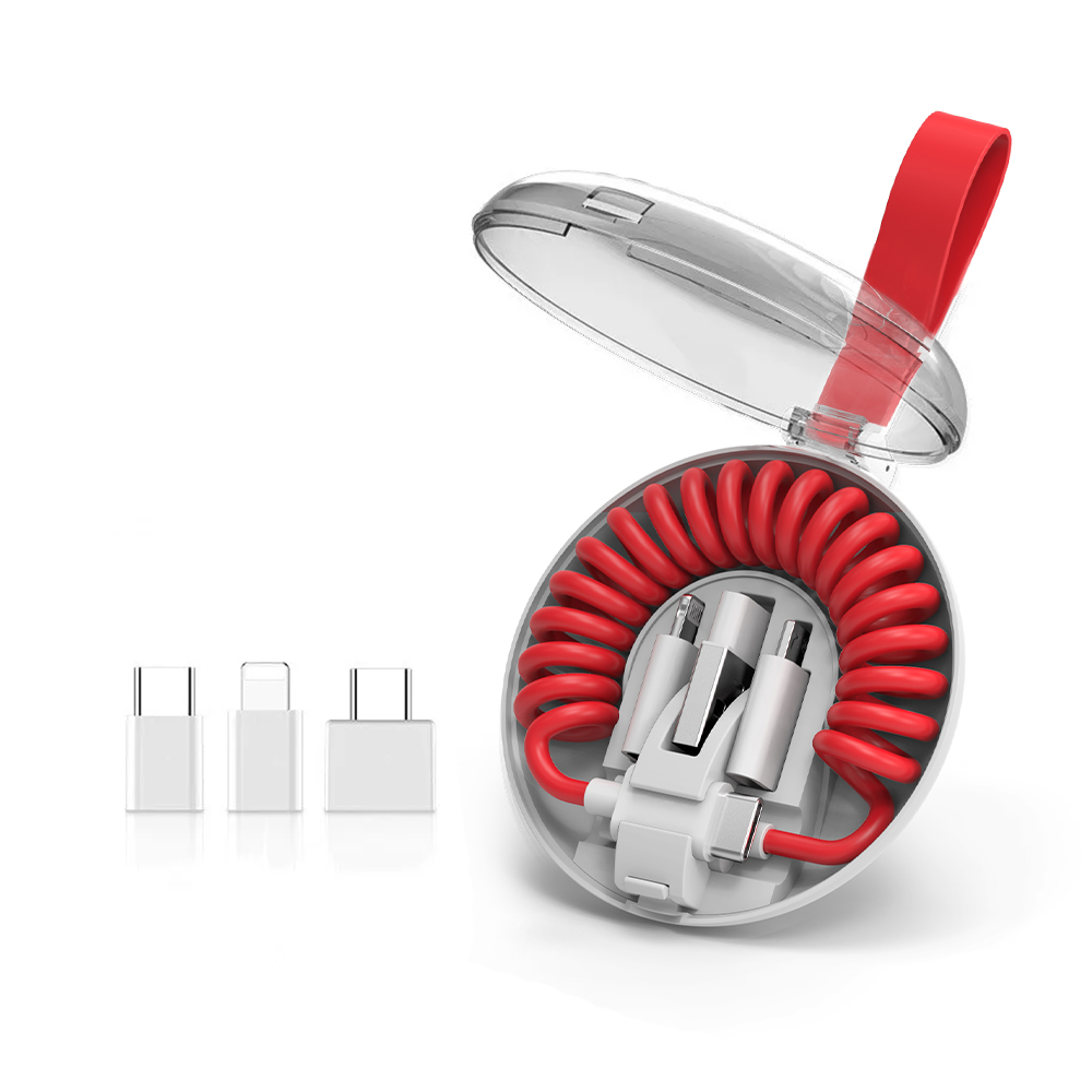 PocketCoil 3-in-1 Retractable Travel Charger 6