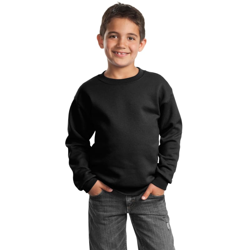 Port & Company Youth Core Fleece Crewneck Sweatshirt. 60