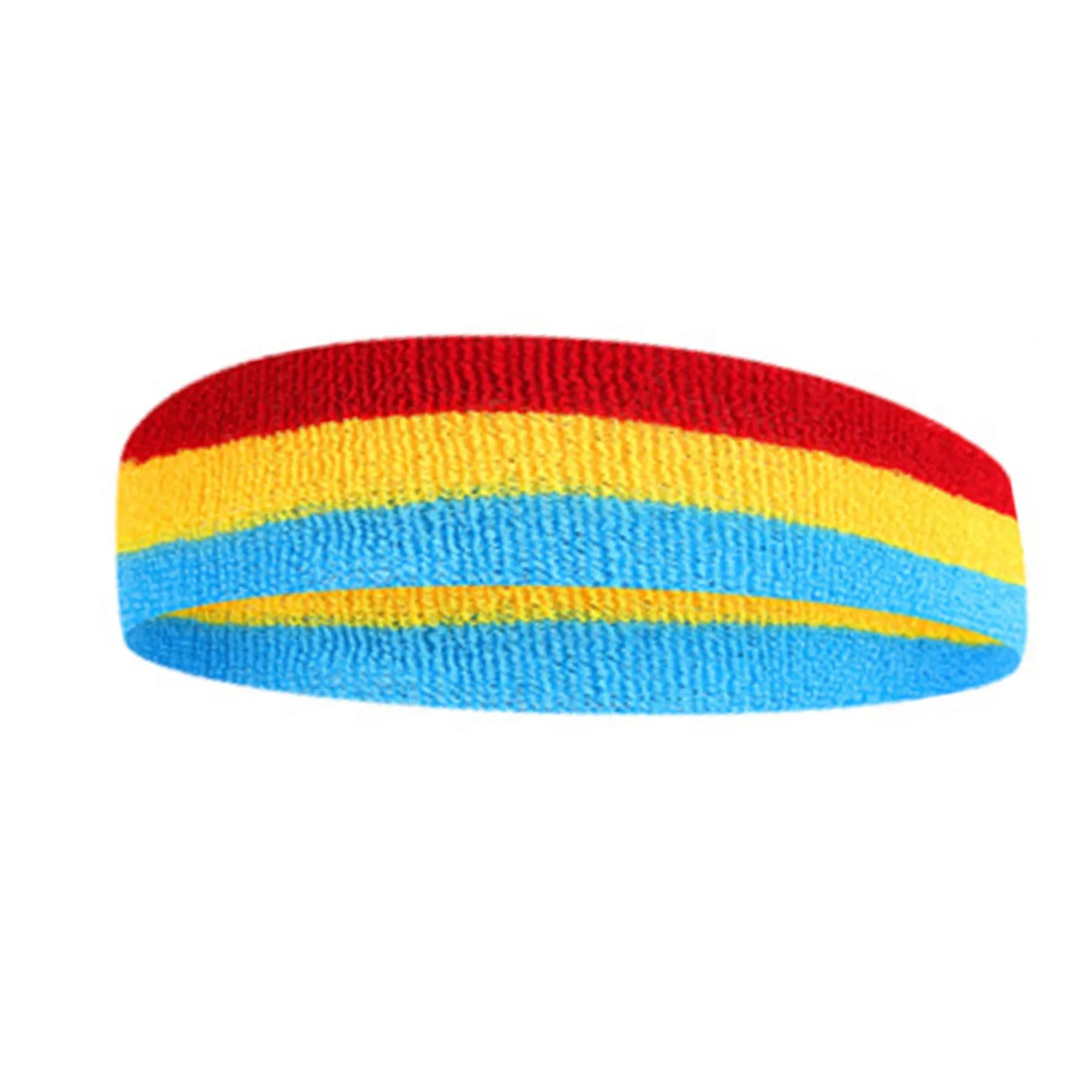 Rainbow Cotton Sports Towel Headband LGBTQ 9