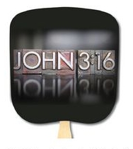 John 3:16 Stock Religious & Inspirational Fan