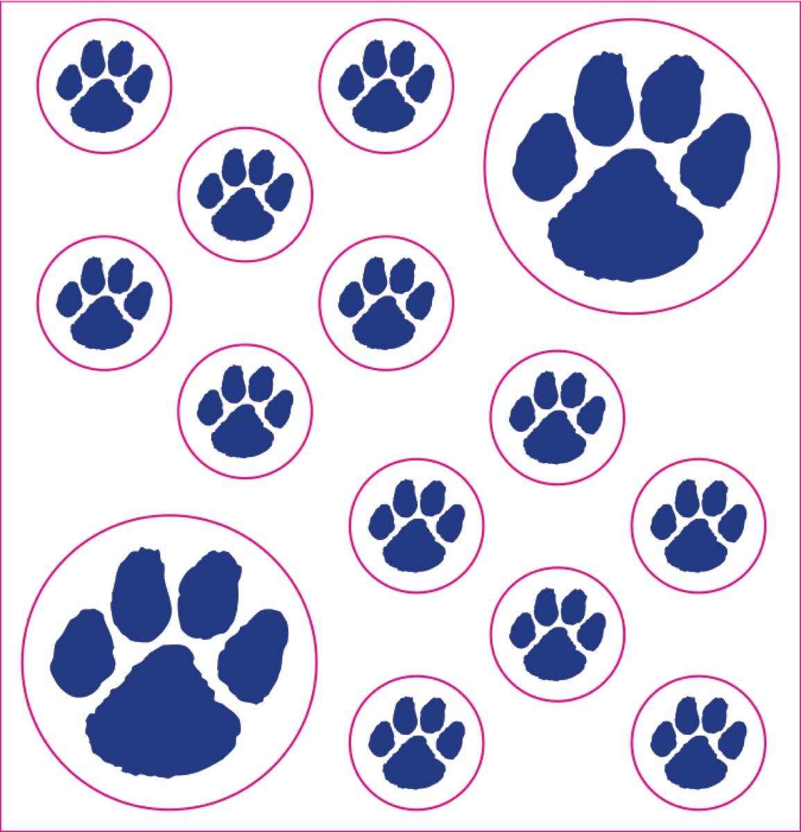 Fingernail Peel & Stick Tattoo Sheets 2.5" x 3" sheet 3