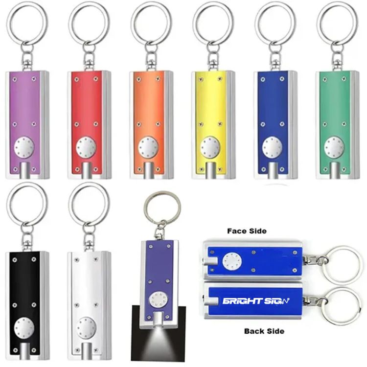 Mini LED Portable Emergency Keychain Flashlight 2