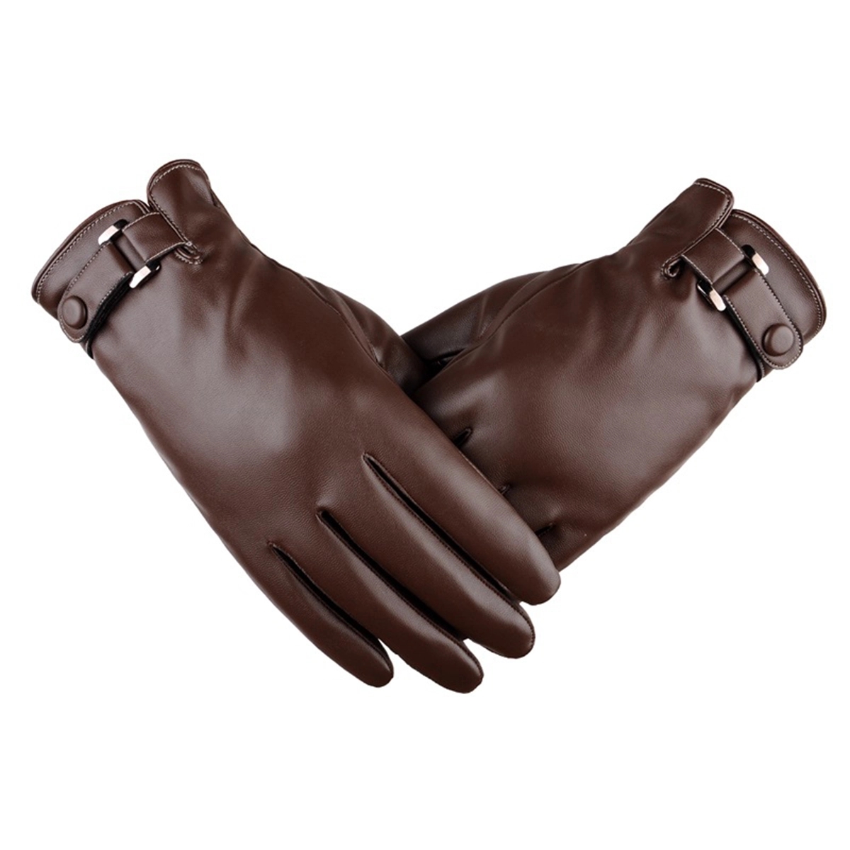Luxury Leather Touch Screen Gloves 4