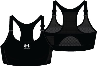 HeatGear Armour High Pocket Women's Sports Bra 6