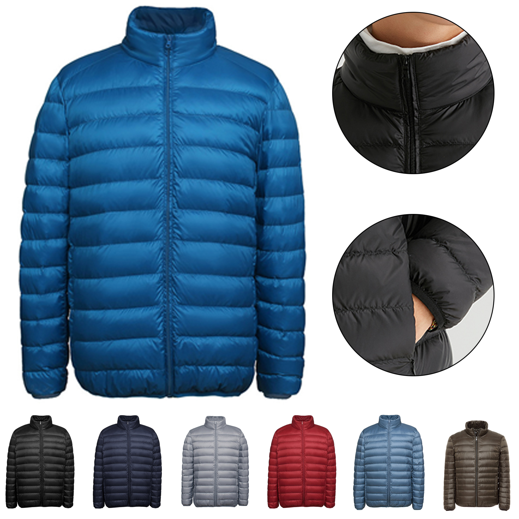 Men's Stand-up Puffer Jacket 2