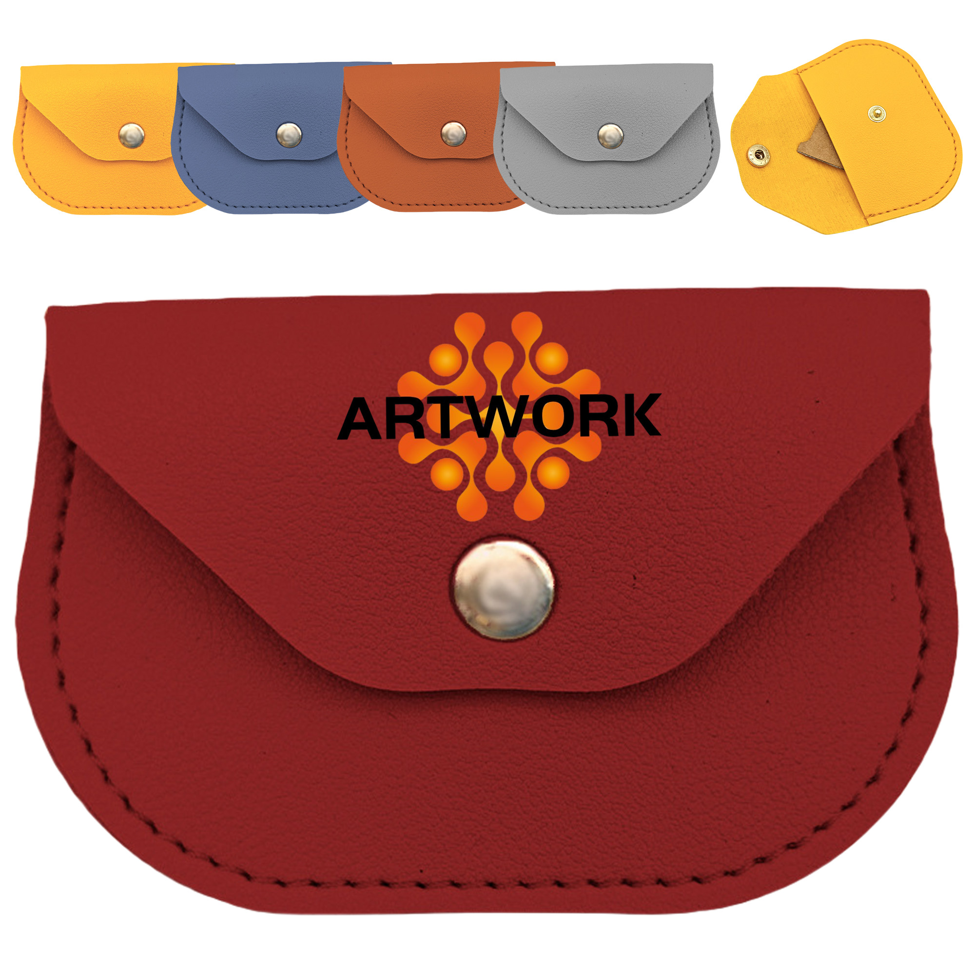 Card Case Mini Leather Wallet 6