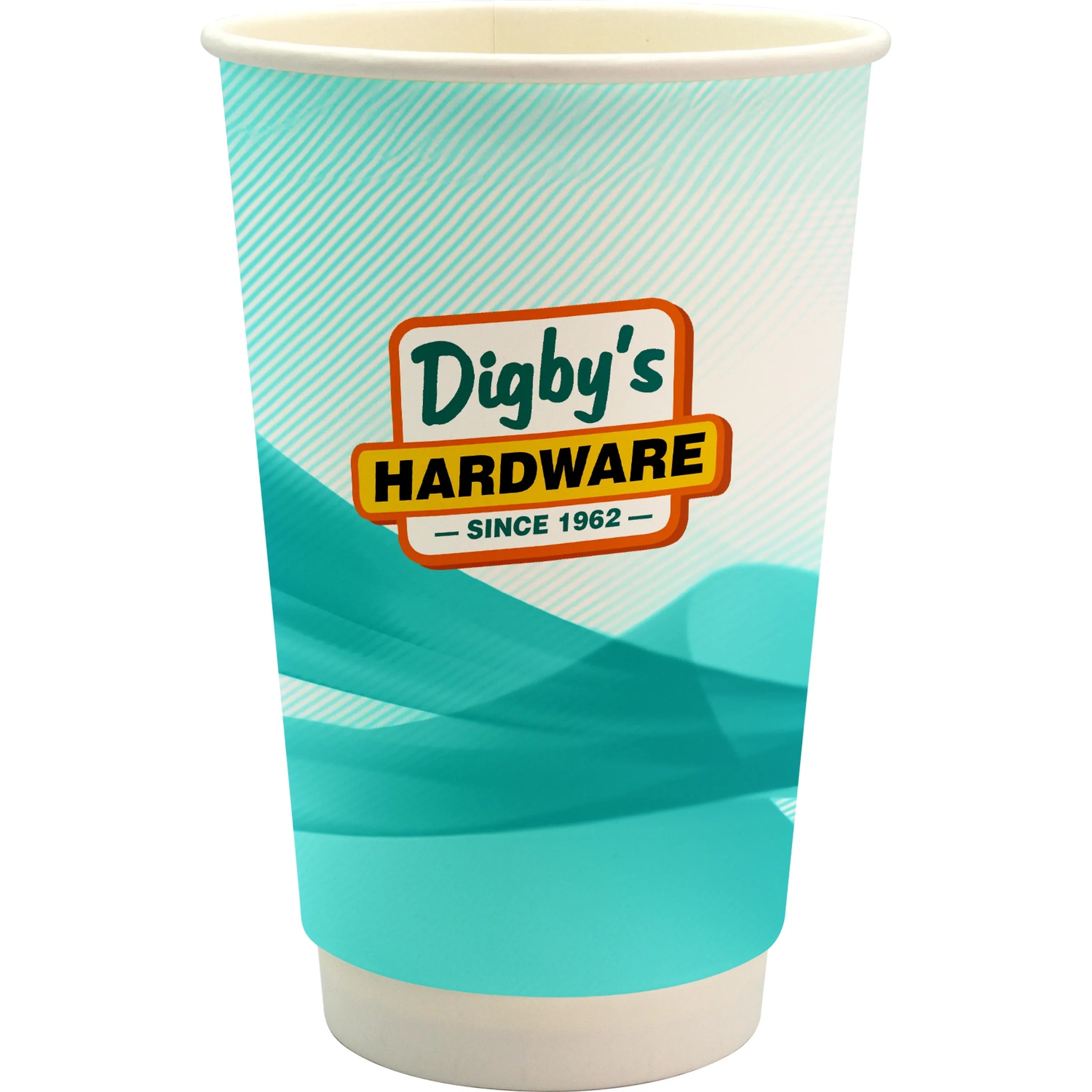 16 oz. Full Color Groovy Paper Cup 20