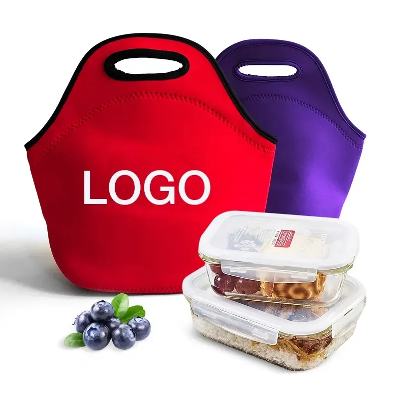 Neoprene Tote Insulated Kids Lunch Bag 2