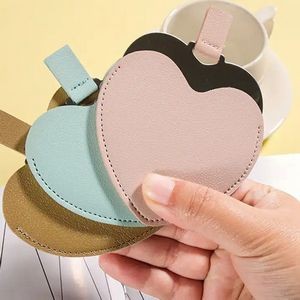 Heart Shape Stainless Steel Mini Makeup Mirror 3