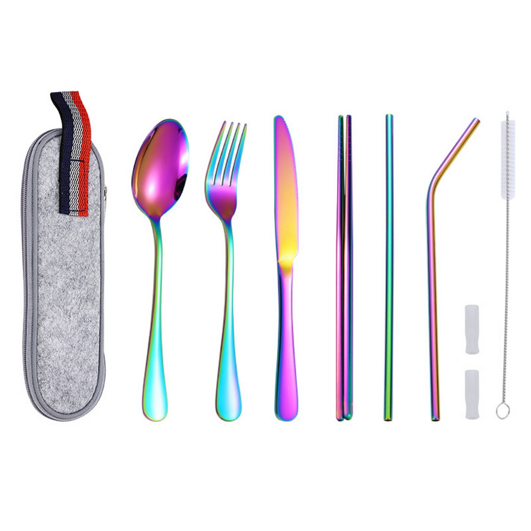 Stainless Steel Cutlery Set In Pouch 6