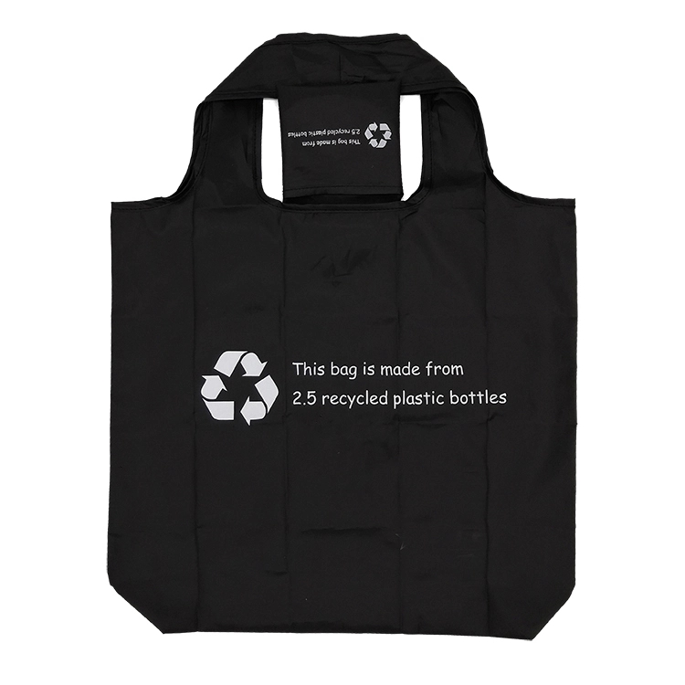 RPET Polyester Foldable Grocery Shopping Bag 1