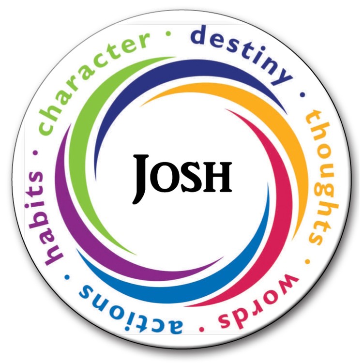 The Siren full color shaped name badge 9-12 sq" 5