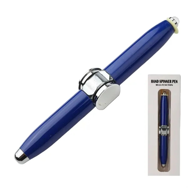 LED Light-Up Spinning Fingertip Pen - Cool Design 14