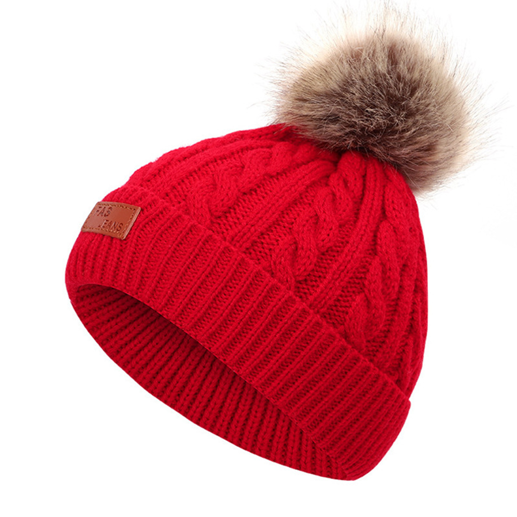 Newborn Baby Christmas Red Beanie 2