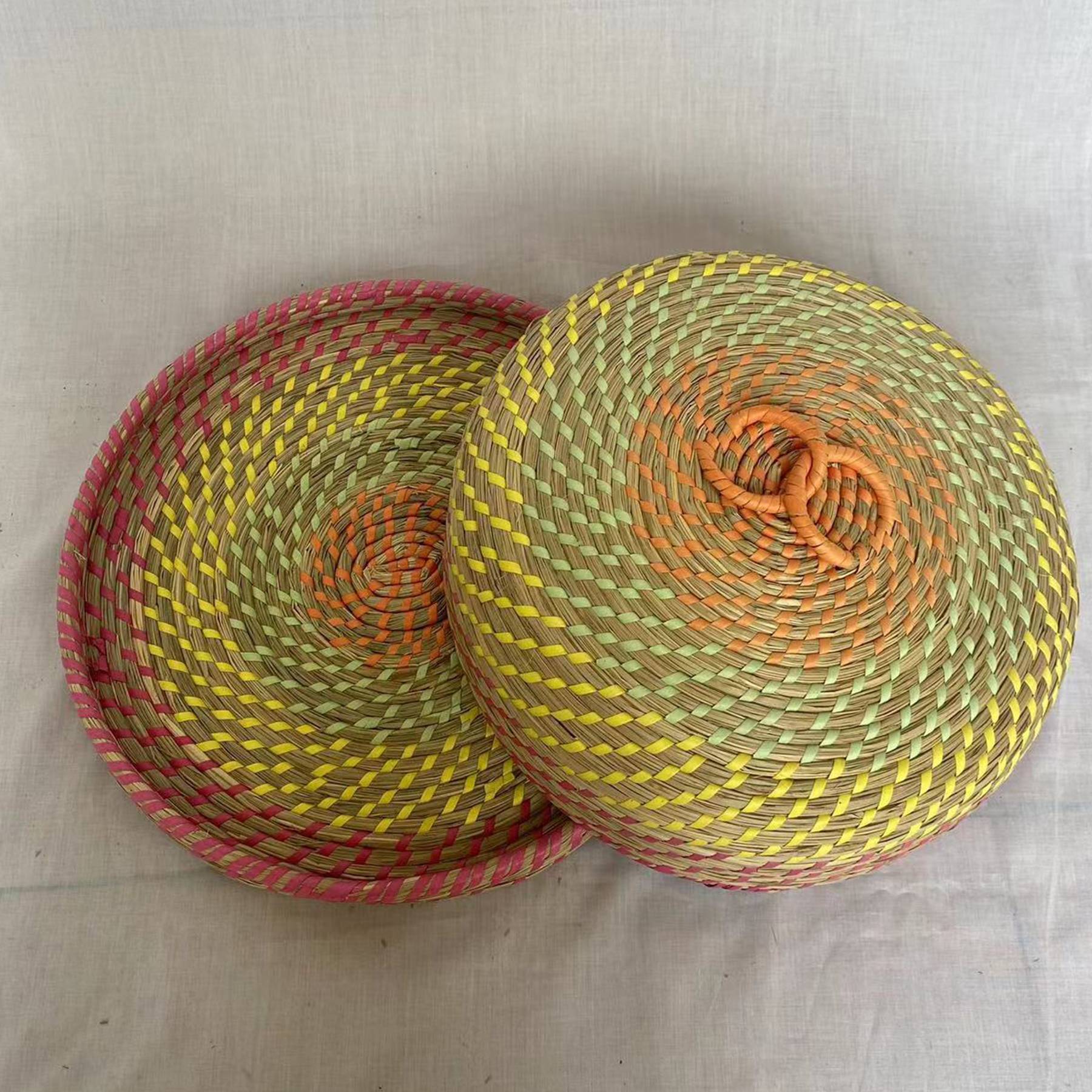 Jute Weaving Storage Basket 2