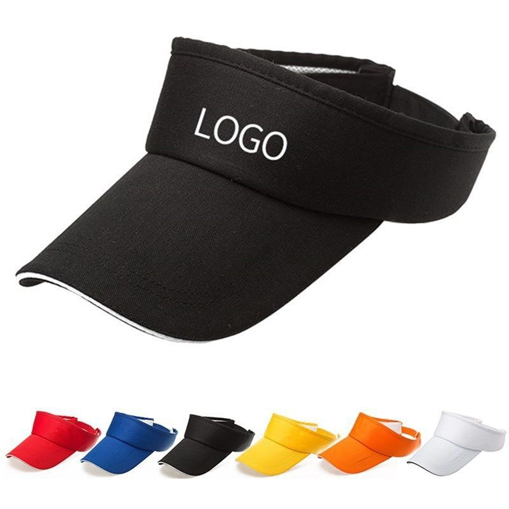 Custom Empty Top Baseball Visor Cap 10