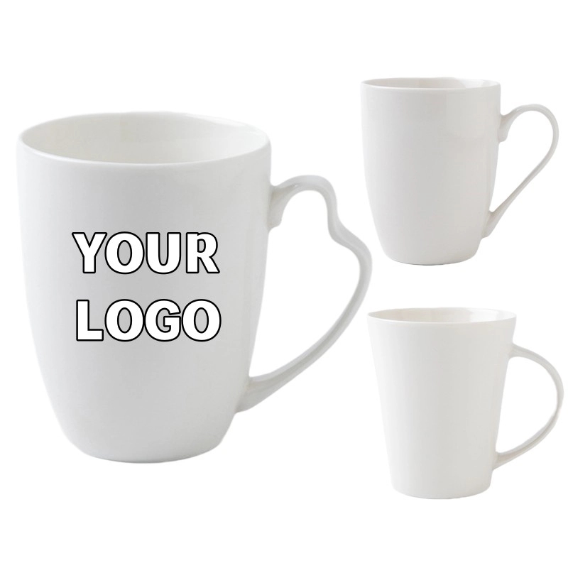 11 oz. Advertising Ceramic Mugs for Milk Juice 1