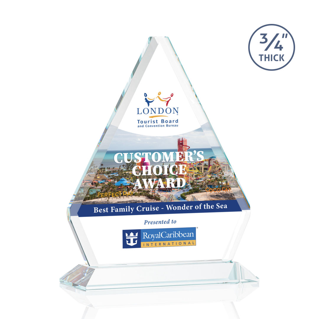 Fyreside VividPrint™ Award - Clear 7