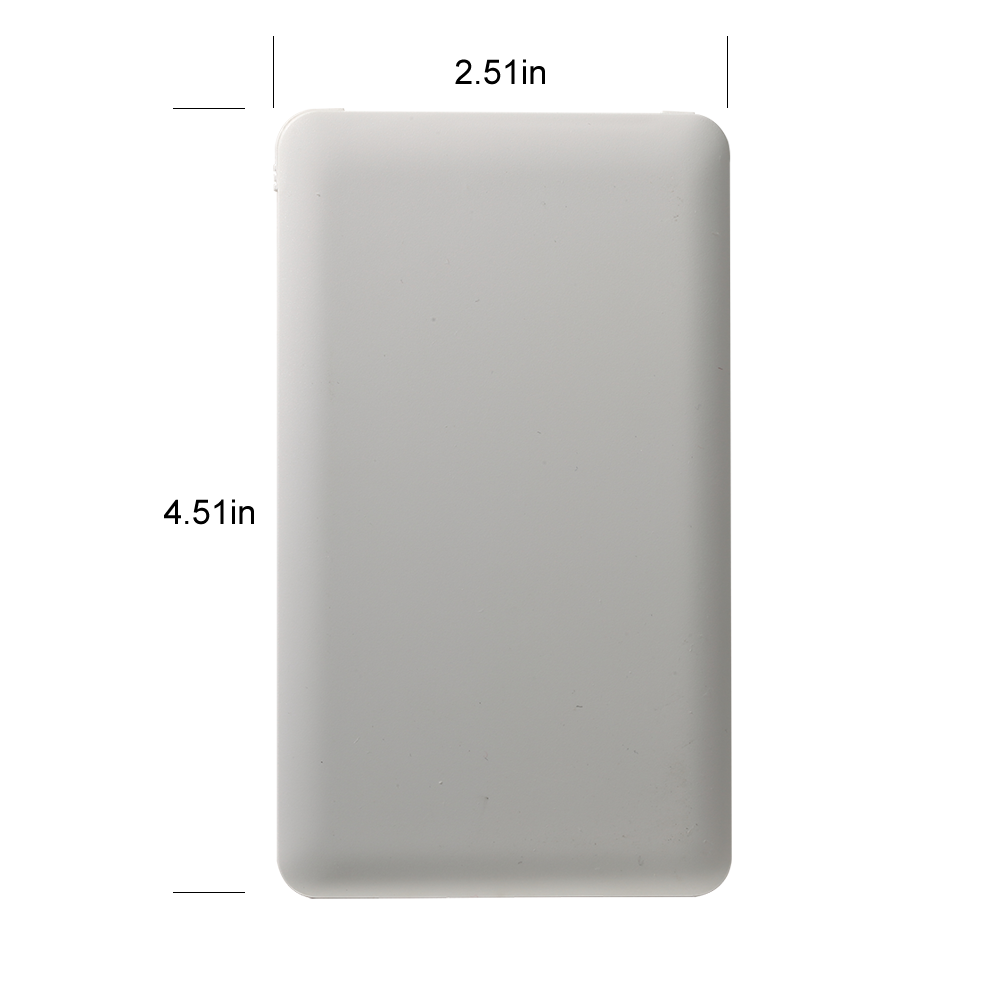 McKinley Slim Power Bank with Built In Cable 4000