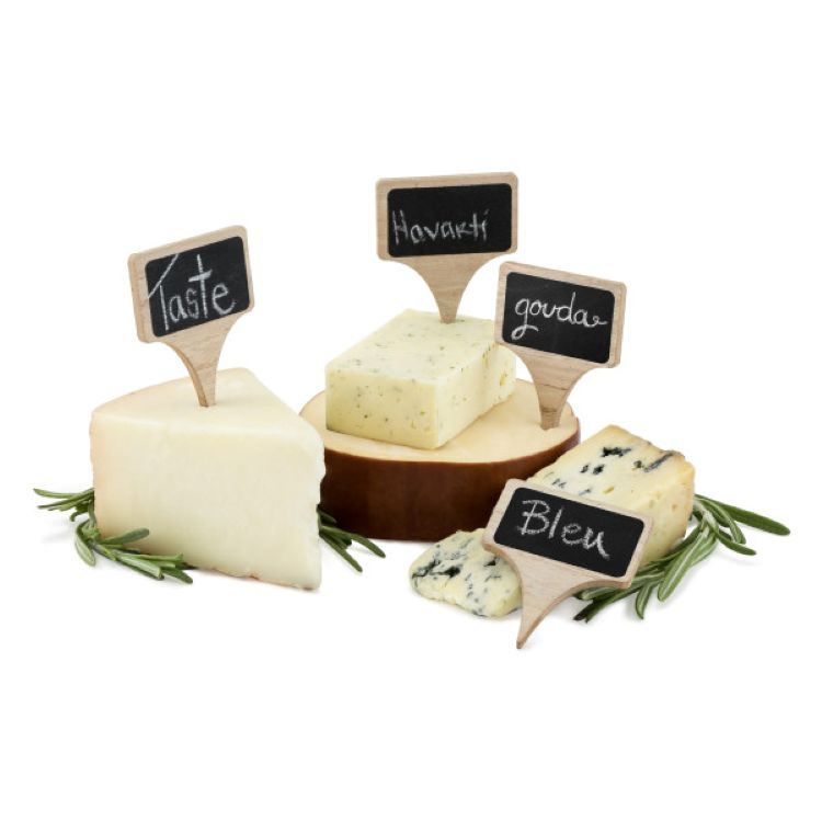 True® Wooden Cheese Marker, set of 4 2