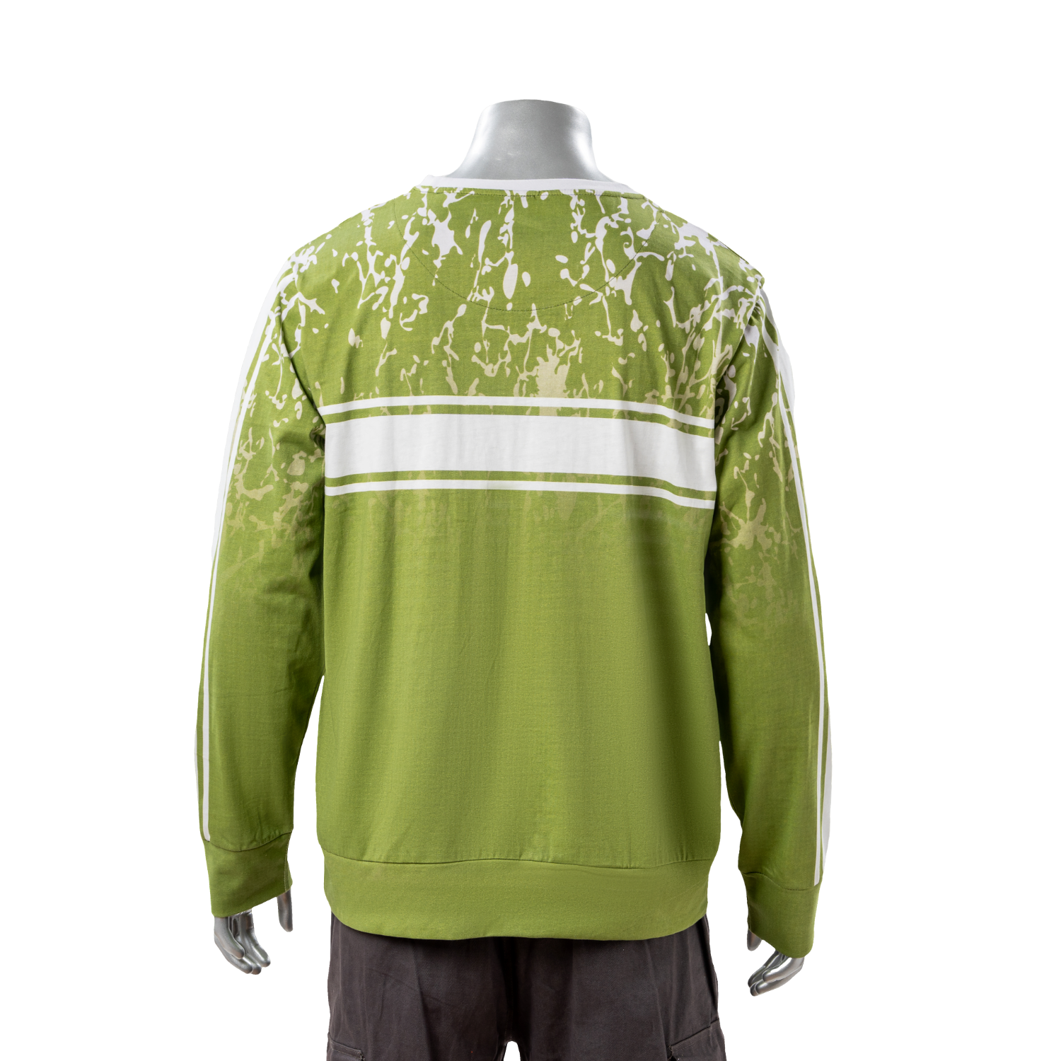 100% Cotton Full Color Reactive Digital Print Men's Sweatshirt - 7.4 oz 2