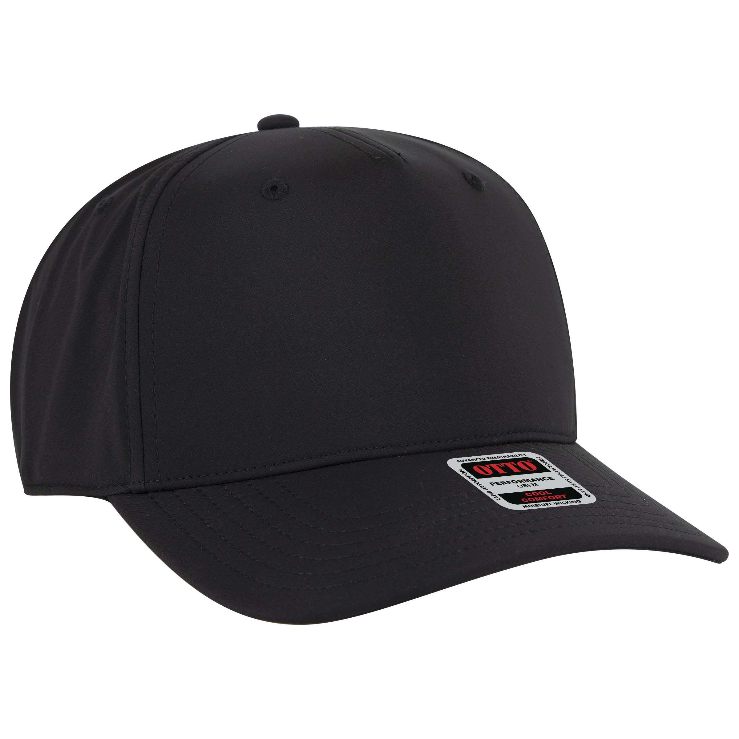 OTTO CAP® 5 Panel Mid Profile Baseball Cap 4