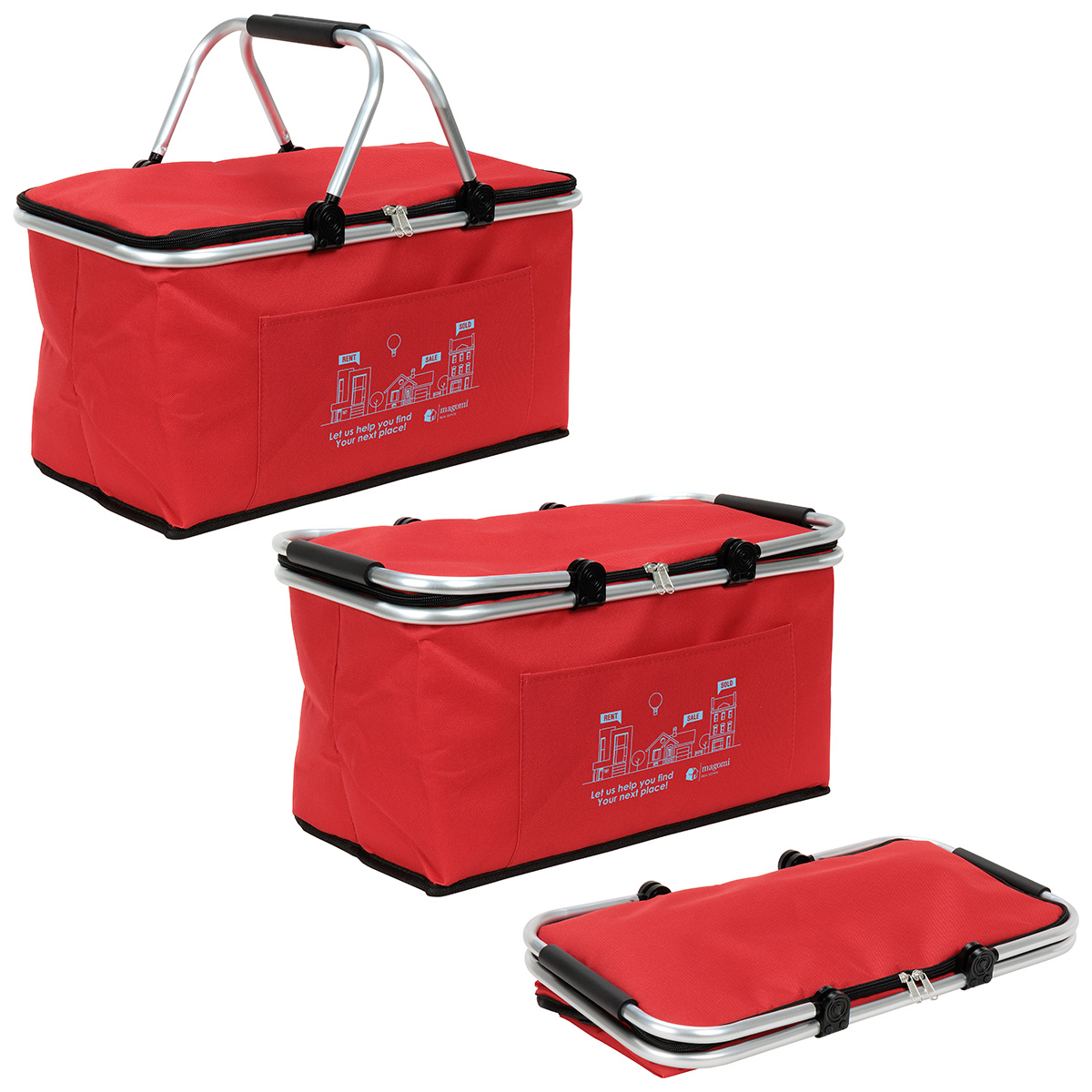 Jamboree Insulated Hard Frame Picnic Basket 5