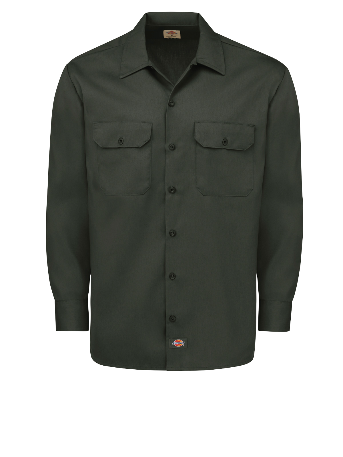 Dickies Shirts - Men's Long Sleeve Traditional Work Shirt 1