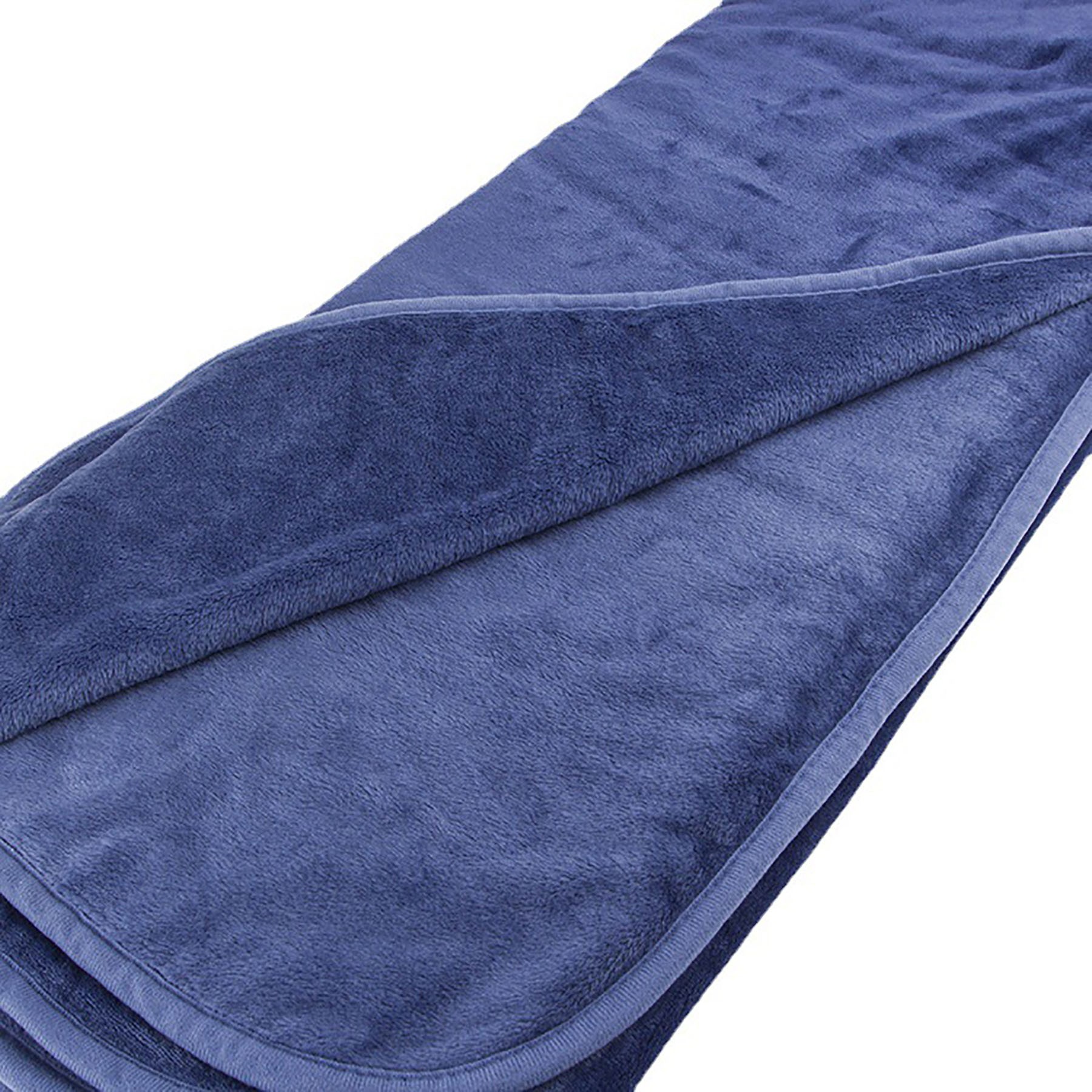 Flannel Solid Color Thickened Blanket 2