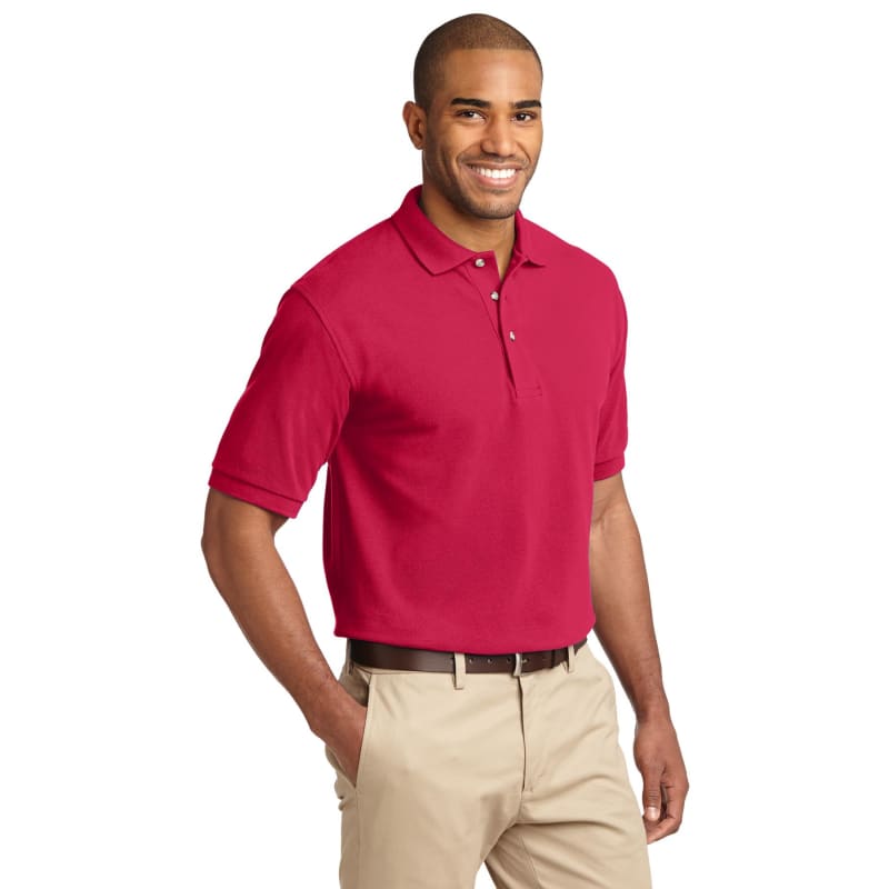 Port Authority Heavyweight Cotton Pique Polo. 41