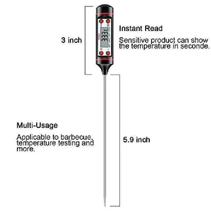 Food Probe Digital Cooking Thermometer 5