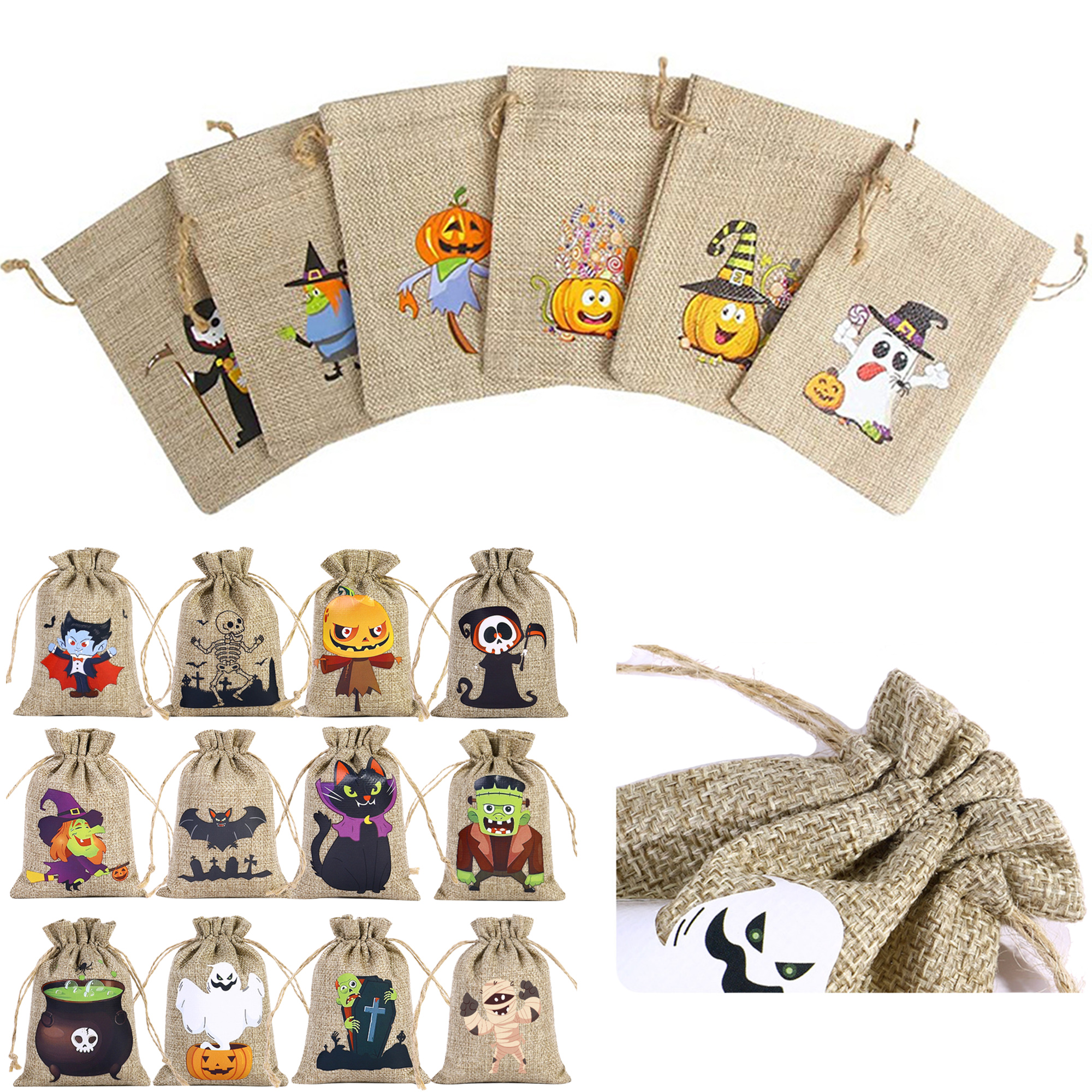 Linen Drawstring Pouch for Jewelry Gifting 4