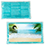Tropical Breeze Large Rectangle Aqua Pearls™ Hot/Cold Pack 4