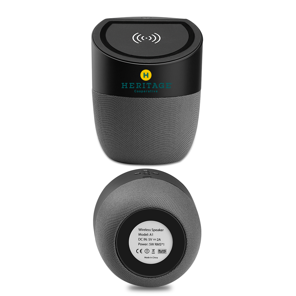 Pod Wireless Charger Bluetooth Speaker 2