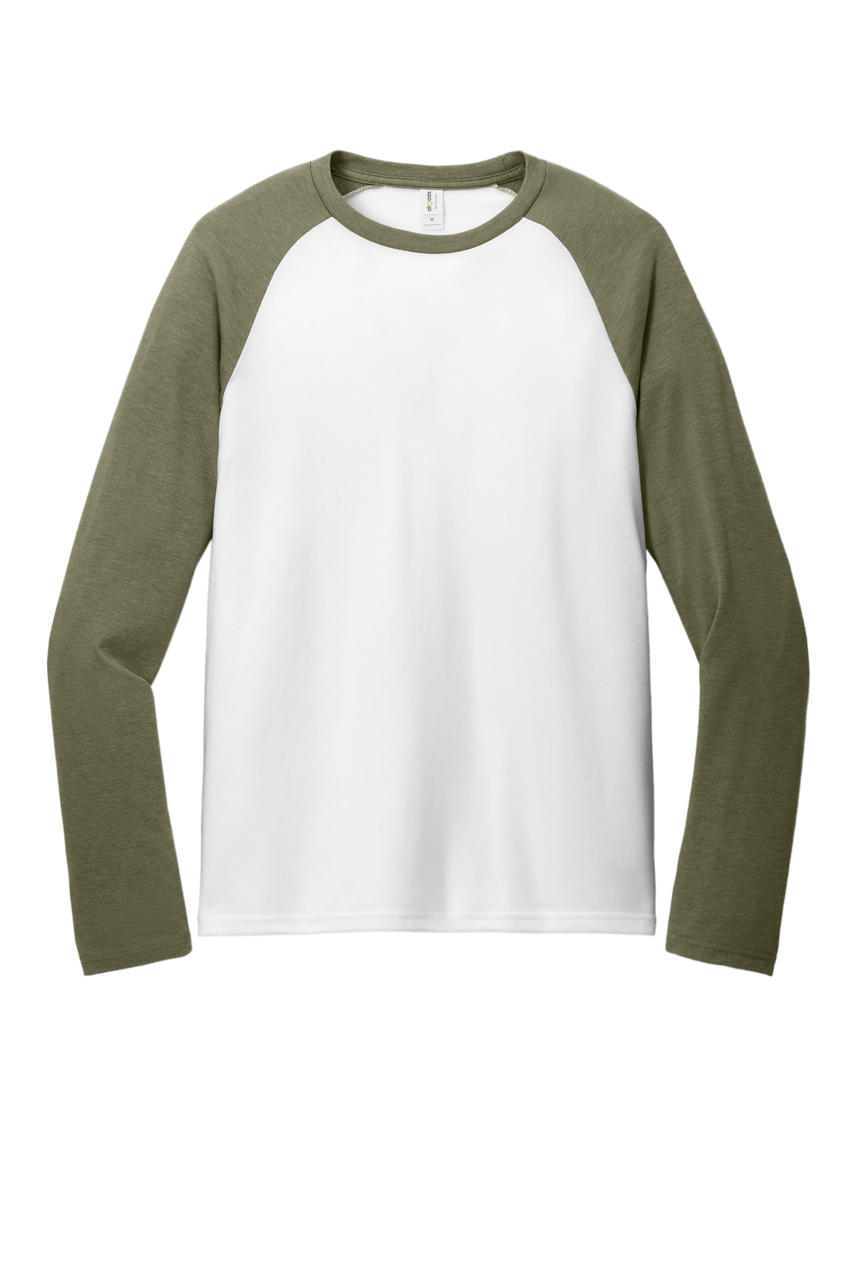 Allmade Unisex Tri-Blend Long Sleeve Colorblock Raglan AL6009 36