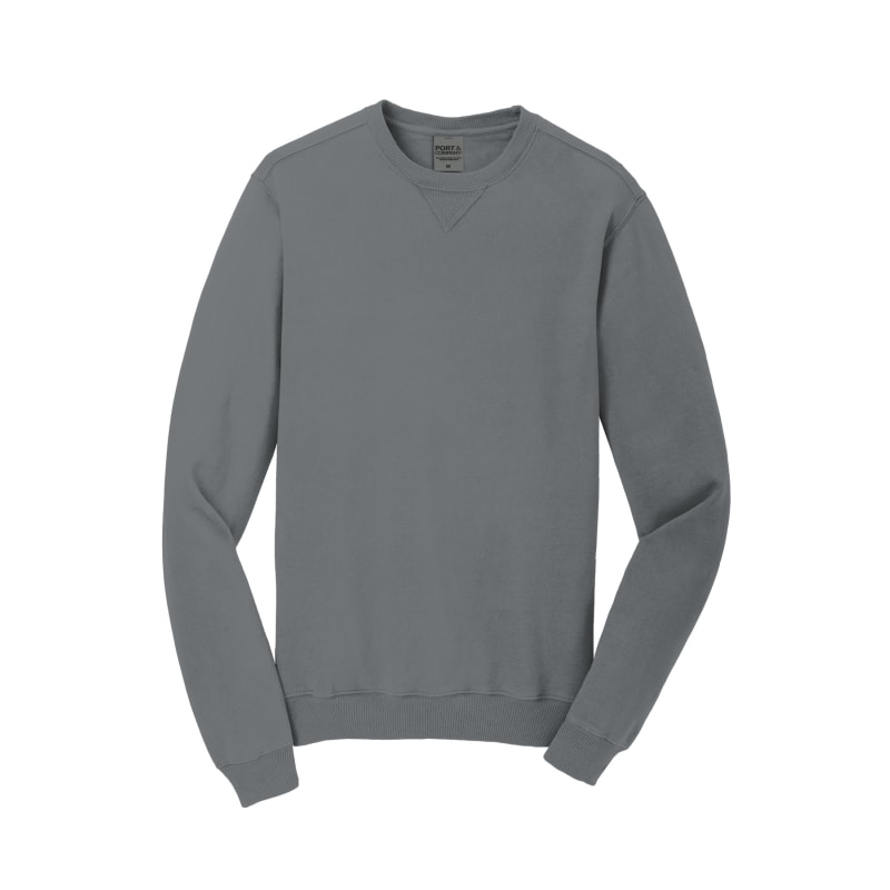 Port & Company Beach Wash Garment-Dyed Crewneck Sweatshirt, custom hoodie or sweatshirt with logo imprint 58