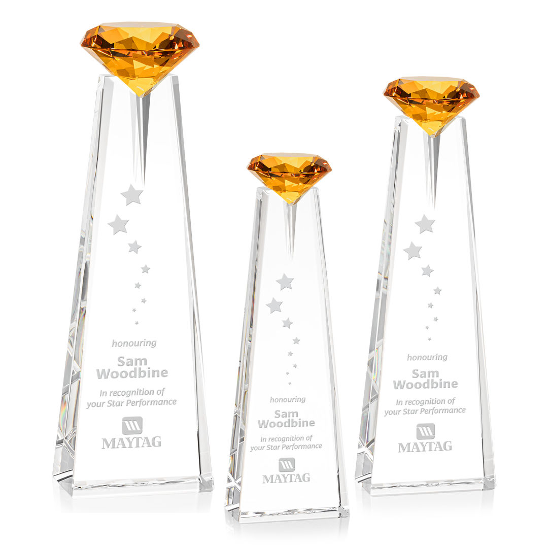 Alicia Gemstone Award - Optical/Amber