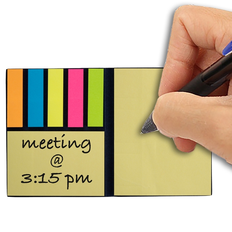 "LOOMIS" Small Eco Inspired Cover Sticky Notes & Flags 19