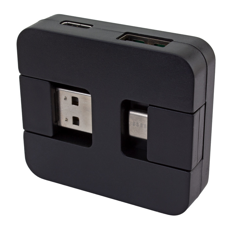 Portable Hub with Type-C Recycled ABS 4