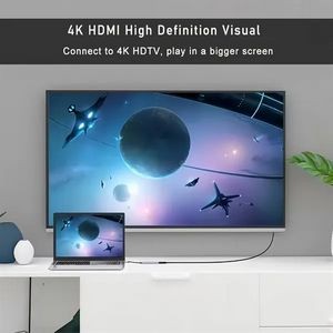 6 in 1 USB C Multiport Adapter with HDMI 14