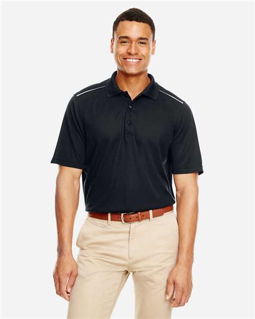 Men's Radiant Performance Piqué Polo with Reflective Piping - 88181R 16