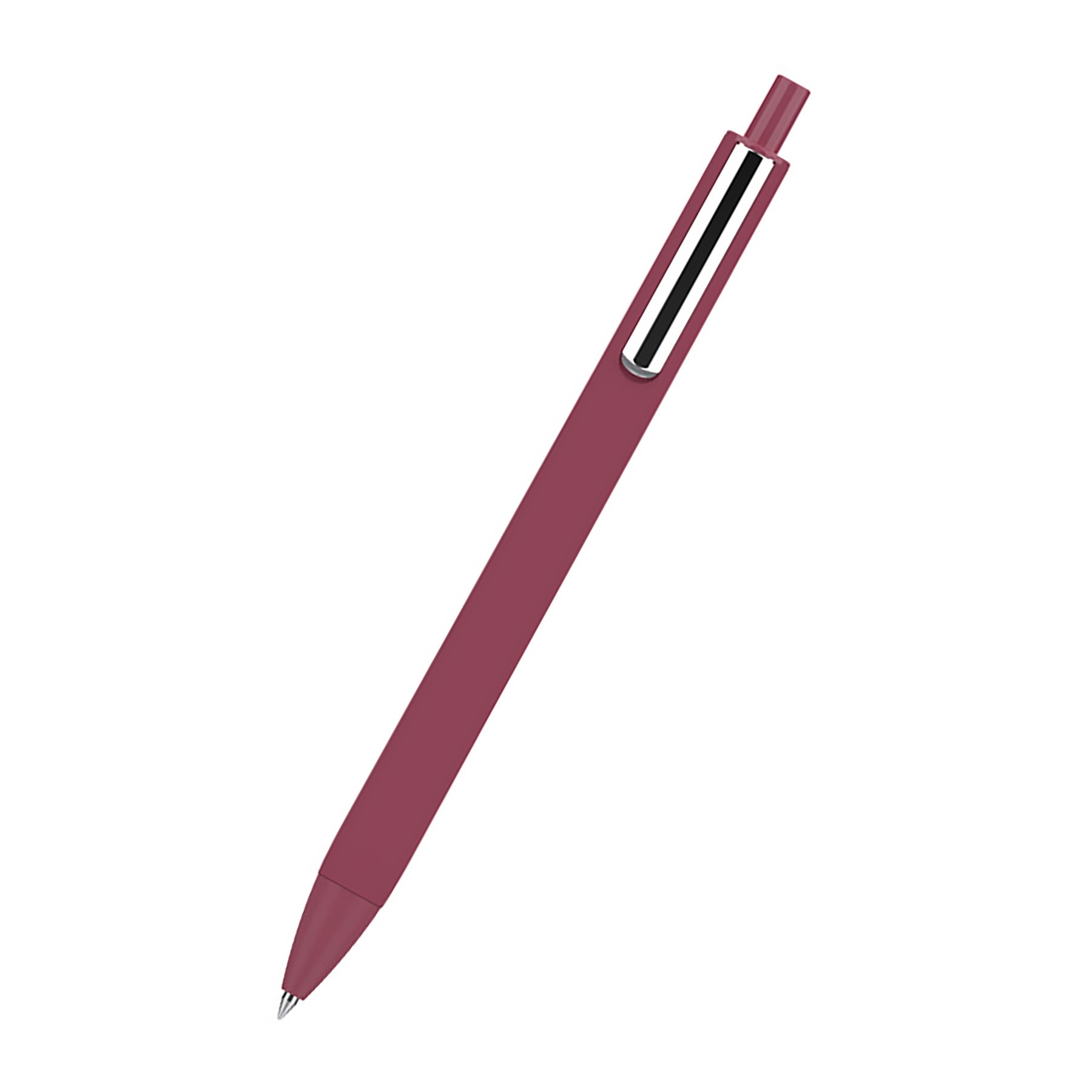 Slim Clik Gel Pen With Metal Clip 6