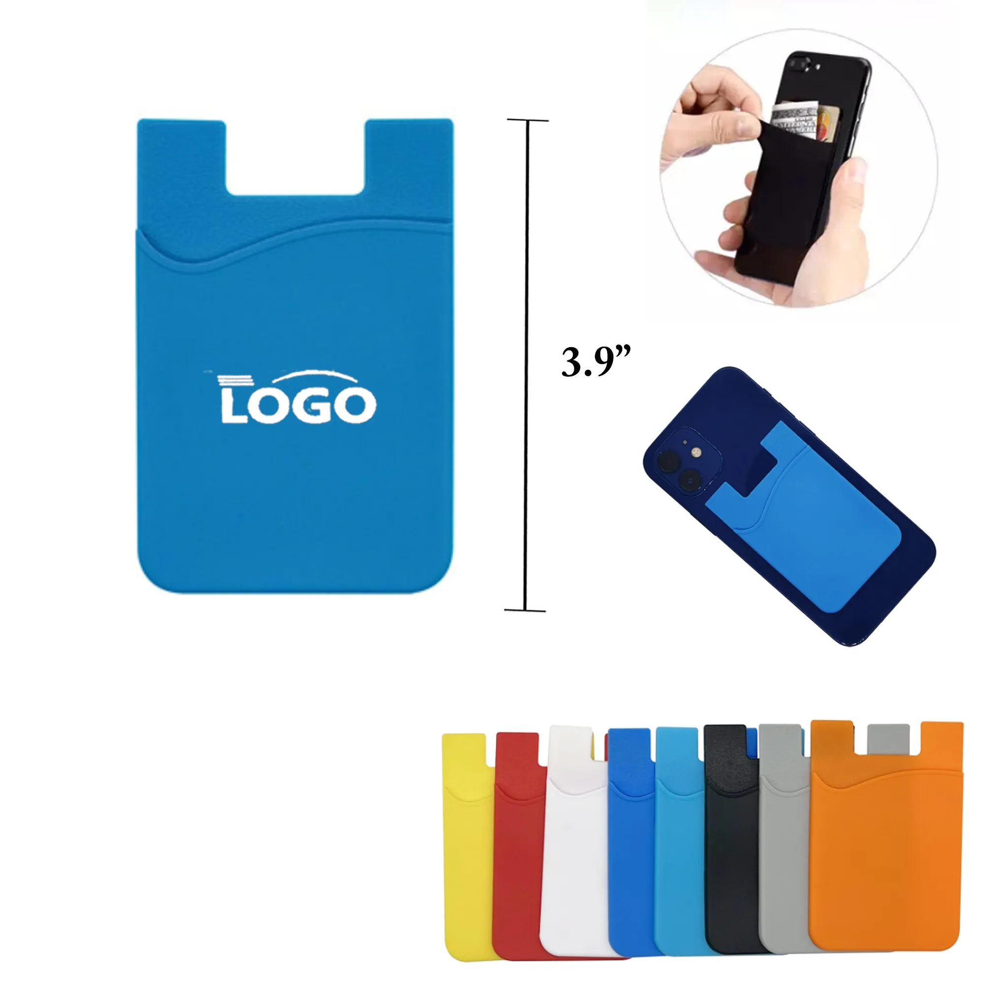Silicone Adhesive Card Holder 2